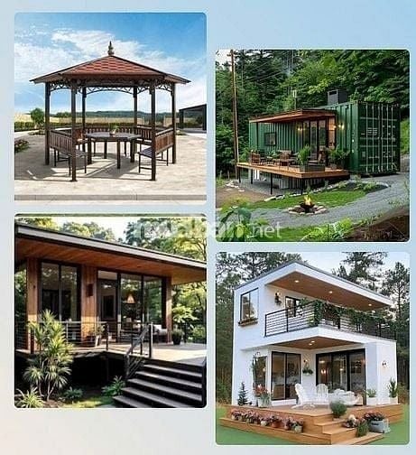 Tìm đối tác góp vốn 50tr SXKD chòi sân vườn lắp ghép