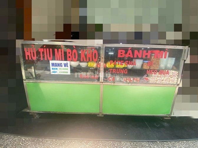 Thanh lý xe bán hàng inox 304 ‼️‼️‼️