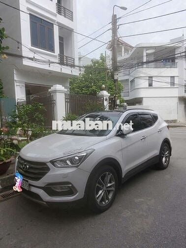Bán Huyndai Santarfe 2016 mầu trắng 2.4 AT 4 WD