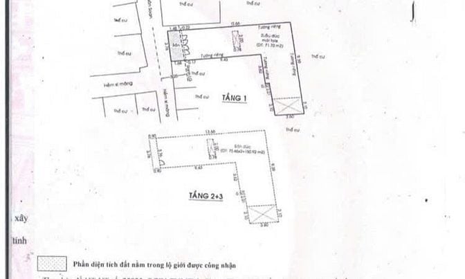 Nhà nở Hậu lớn gần KDC HimLam, DT ~90 m2