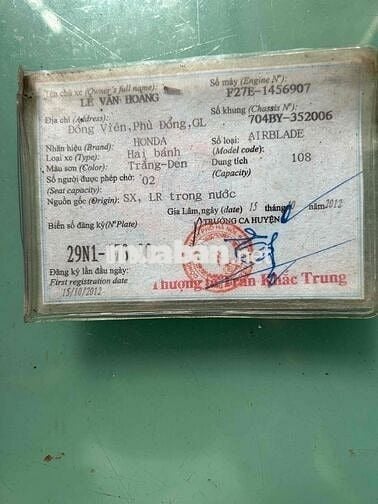 Bán xe Aib tại Phú Thượng Táy Hồ