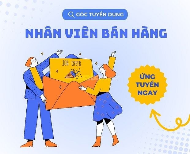 📣 TUYỂN NHÂN VIÊN BÁN HÀNG Ở TÂN BÌNH