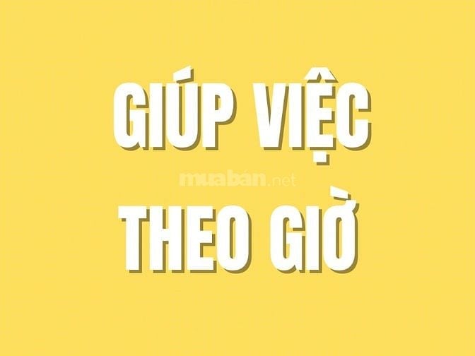 Tuyển Nữ Giúp Việc Theo Giờ hoặc Sáng Đi Chiều Về