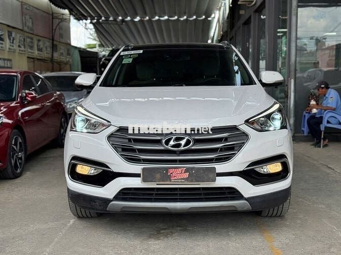 Hyundai Santa Fe 2017 máy xăng 2 cầu  - 96000 km
