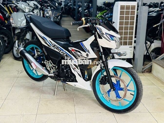 XE MÁY THỊNH PHÁT - SUZUKI RAIDER TRẮNG MÂM XANH