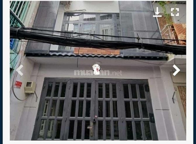 BÁN NHÀ GẤP HẺM ĐƯỜNG SỐ 10 PHƯỜNG 8 GÒ VẤP 183 46.3 GIÁ CHỈ 4.65 TỶ