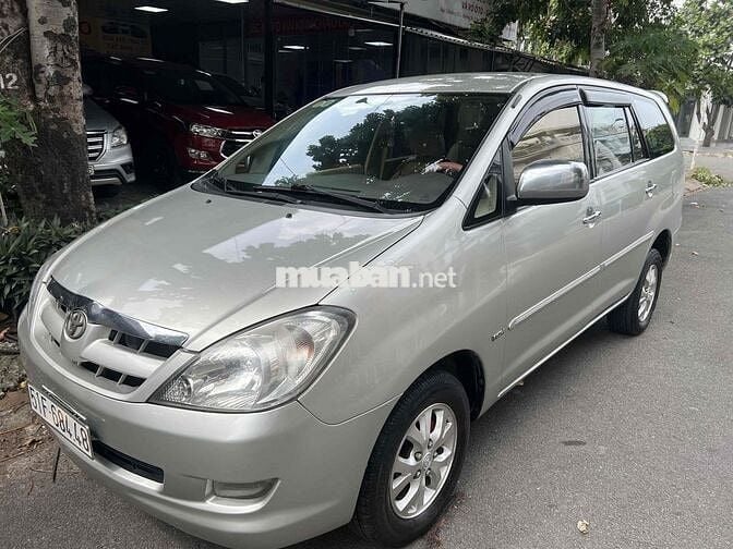 INNOVA 2.0G XỊN 2008 XE GIA ĐÌNH KHÔNG DỊCH VỤ