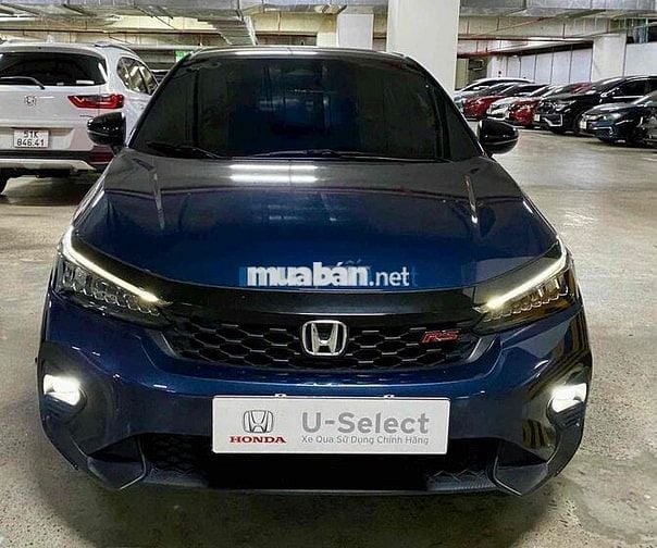Honda City RS Xanh 2024- 4180km, hỗ trợ vay 70% xe