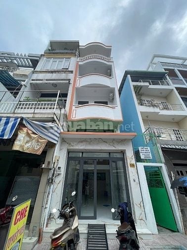 Nhà cho thuê nguyên căn mặt tiền 246 Trần Quý . DT: 4 x 15m, 5 tầng. 