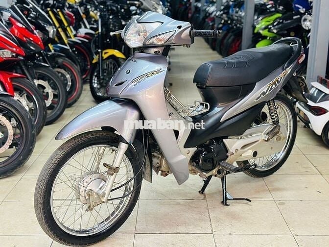 XE MÁY THỊNH PHÁT - WAVE A 100 XÁM LÔNG CHUỘT HN