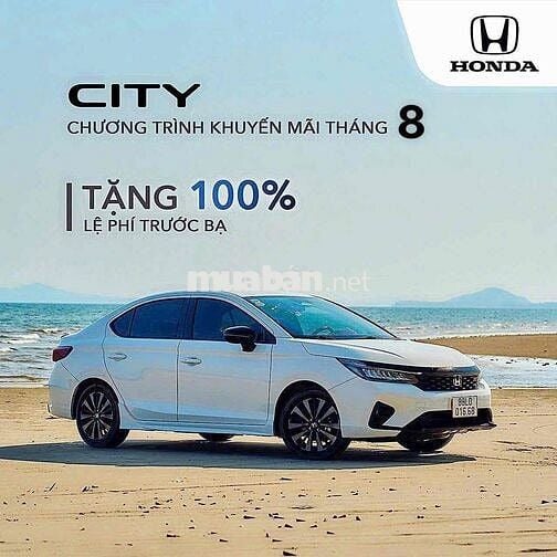 Honda City 2025 Giảm Sâu 100% Thuế Tb