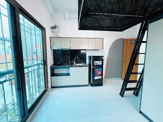 Cho thuê ccmn Đại Mỗ 25m2 thang máy, full đồ, không chung chủ, pccc 