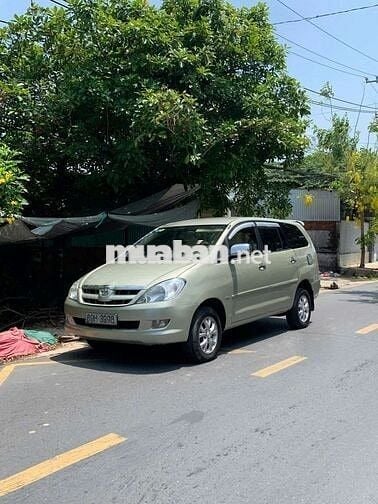 Innova 2008 G Xịn - Zin ko lỗi máy số êm lạnh teo