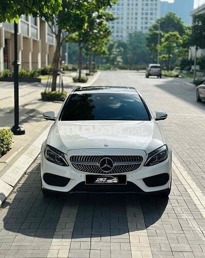 MERCEDES C300 AMG TRẮNG NGỌC NT ĐỎ MẬN TUYỆT VỜI 🔥