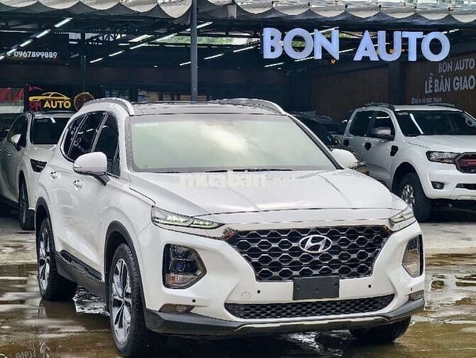 Hyundai Santafe 2020 Premium . Trắng
