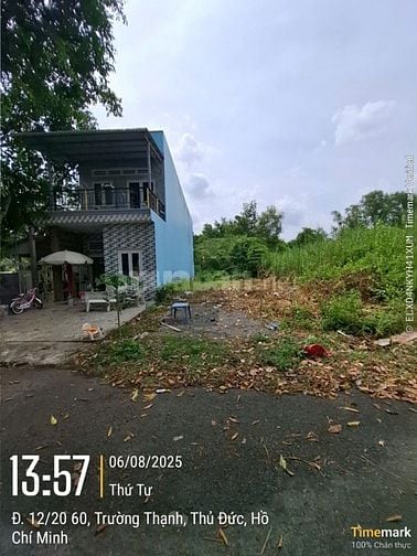 Bán đất đường D2 phường Trường Thạnh Quận 9 giá 5,2 tỷ