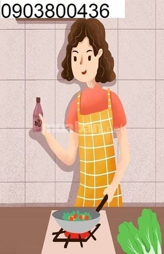 Cần chị giúp việc nhà biết nấu ăn