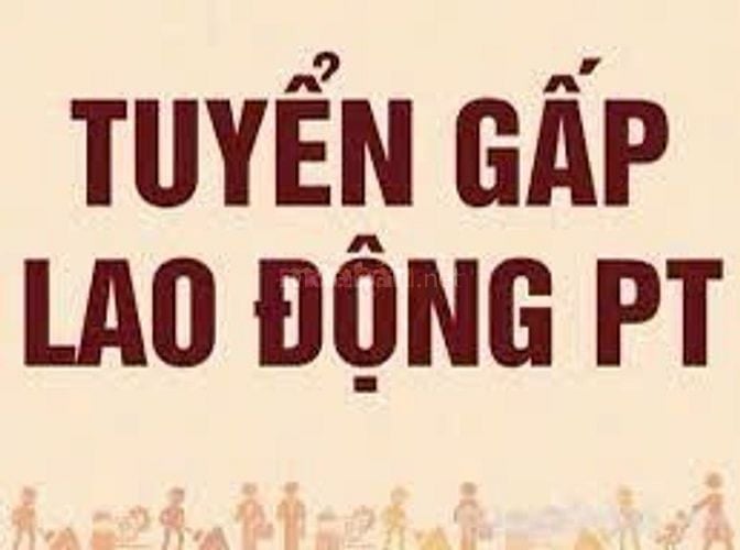 BÊN MÌNH CẦN TUYỂN NAM NỮ PHỤ VIỆC TRONG KHO 
