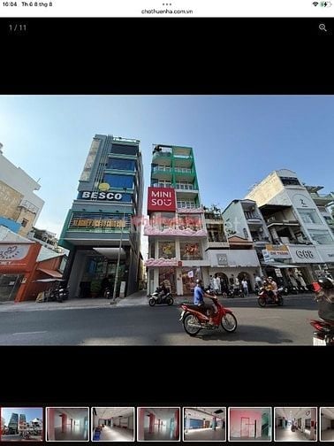 Cho thuê nhà 7 lầu Nguyễn Trãi Q5_7,5x17m_130m2 đất,750m2 sàn,220tr/th