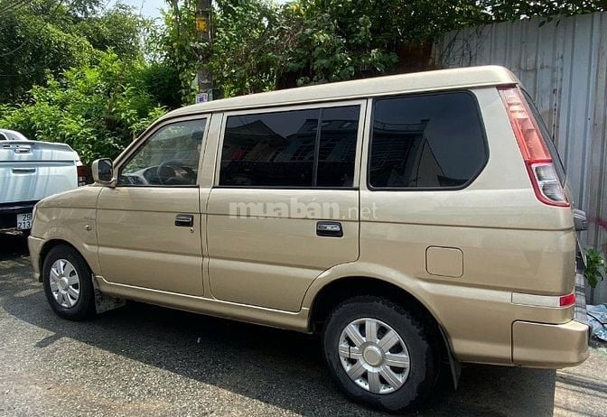 Bán xe Jolie 8 chỗ màu ghi hồng