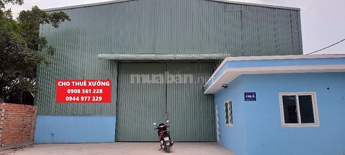 Nhà xưởng phan văn hớn tân thới nhất quấn 12 cho thuê  dt: 750m giá 50