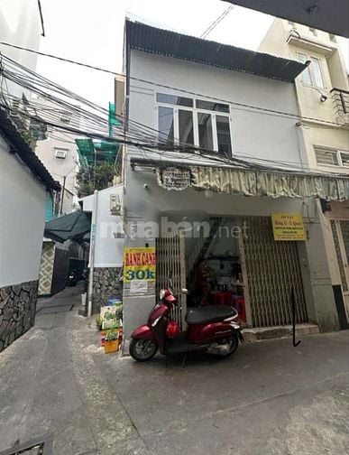 Cho thuê nhà hẻm 2m(XM) Cách Mạng Tháng 8, P.10, Q.3 giá 7.5tr