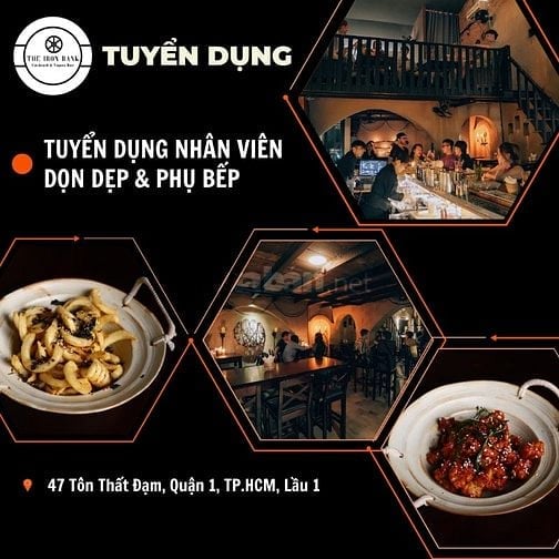 TUYỂN DỤNG NHÂN VIÊN DỌN DẸP & PHỤ BẾP