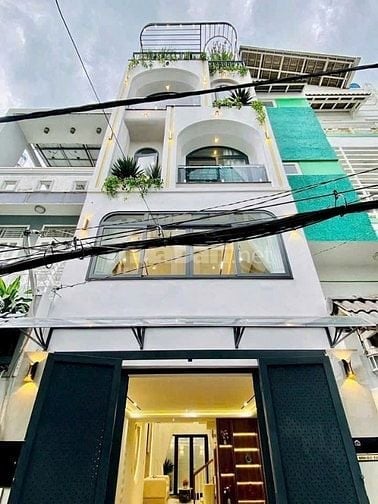 Nhà 4 tầng 48m2 đường Diên Hồng phường 1 Bình Thạnh. Giá 1tỷ850 triệu