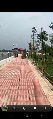 Thị trấn Cần Giuộc QL50 3237m2 full thổ 2 mặt tiền Nhựa và kè sông 