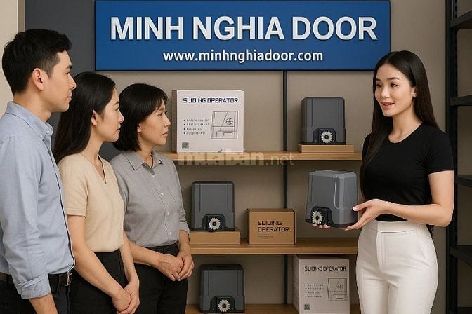 Motor Cổng Lùa Tự Động Phổ Biến Hiện Nay Dùng Nhiều