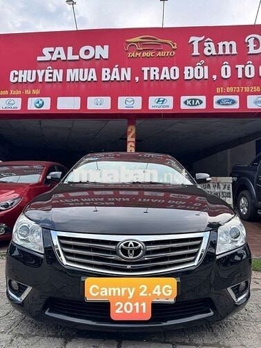 🔥 BÁN TOYOTA CAMRY 2.4G 2011 – MÀU ĐEN - GIÁ TỐT 🔥