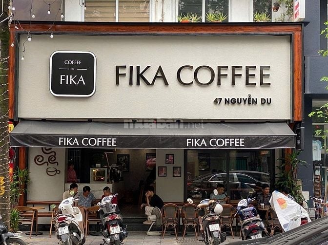 Sang nhượng quán FIKA Coffee số 47 Nguyễn Du, 1 tầng, MT 8m, DT 55 m2