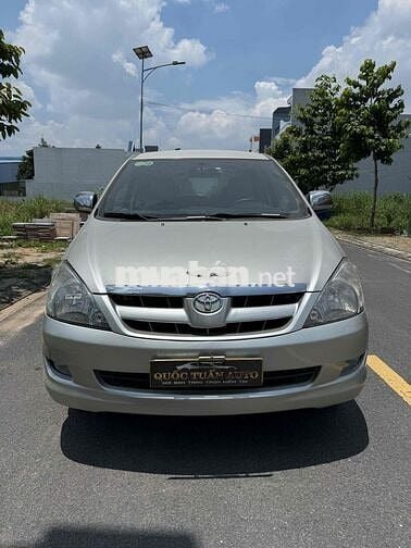 Toyota Innova 2007 G số sàn gia đình zin 100%