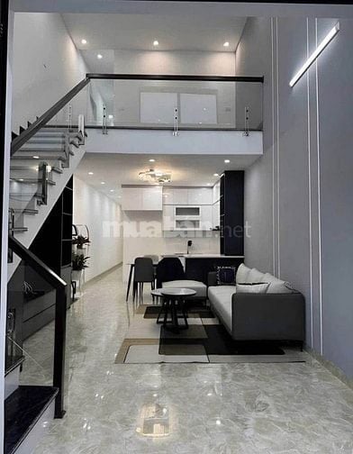 Bán Nhà Bình Tân-HXH-Nhà 1 Lầu Mới Xây 100%-Ngay Hương Lộ 2 - Bình Tân