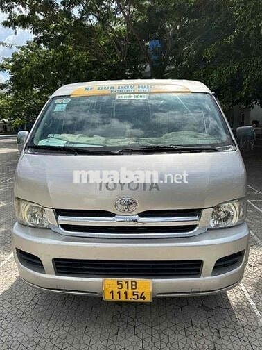 Toyota Hiace 2006 16 chỗ máy dầu chính chủ
