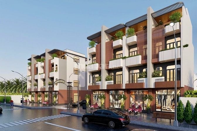 Nhà phố cao cấp, hiện đại - 4 tầng liền kề Tên Lửa Bình Tân  4PN, 5WC