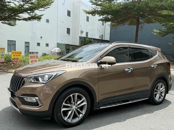 Hyundai Santa Fe 2017 2.2L full dầu xe đẹp zin êm