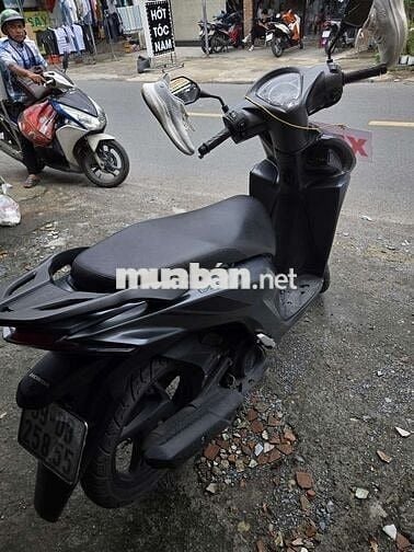 HONDA VISION MAU XANH NHÁM ĐĂC BIỆT BÁNH LỚN