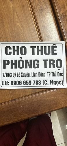 Cho thuê phòng trọ có gác và lối đi riêng