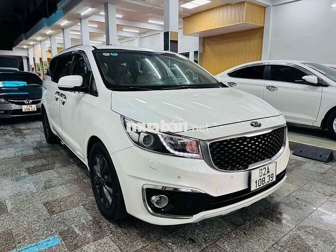 Kia Sedona xe gđ  cần bán xe thương gia có đỗi xe