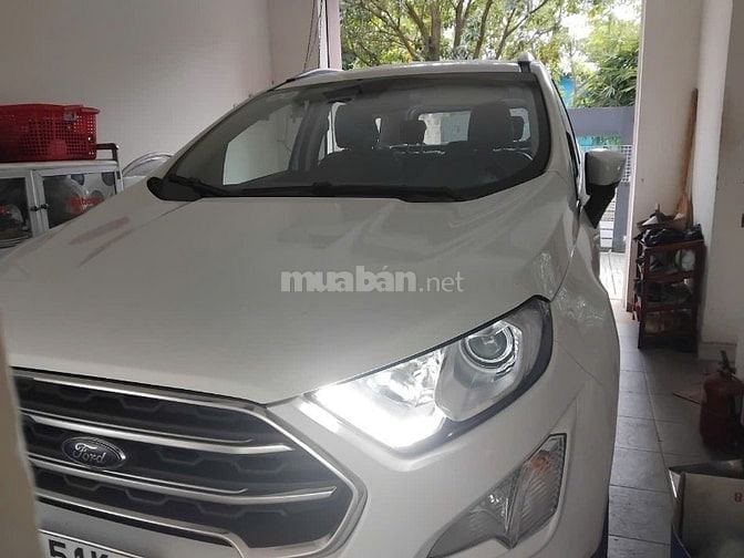 BÁN XE FORD ECOSPORT TITANIUM 2021  – TRẮNG, ODO 11.800KM