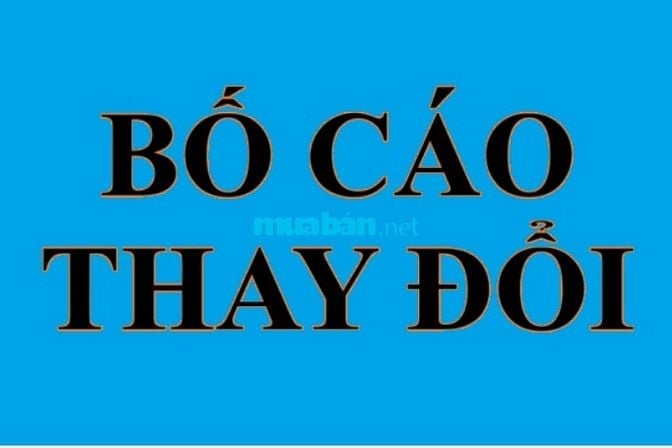 Bố cáo thay đổi Văn Phòng Luật Sư 