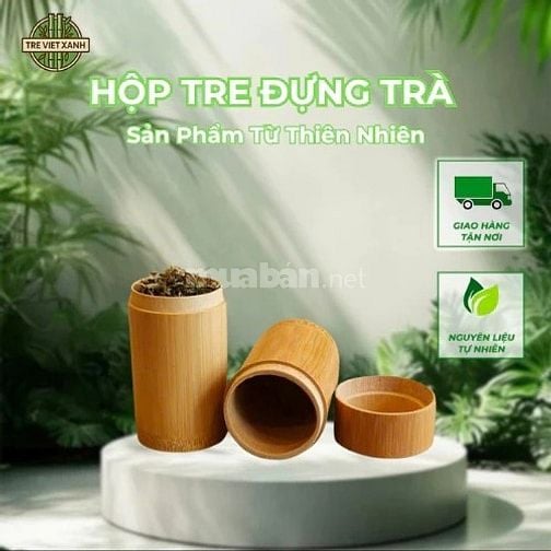  Hộp Tre Đựng Trà Tự Nhiên Cao Cấp – Thiết Kế Thủ Công
