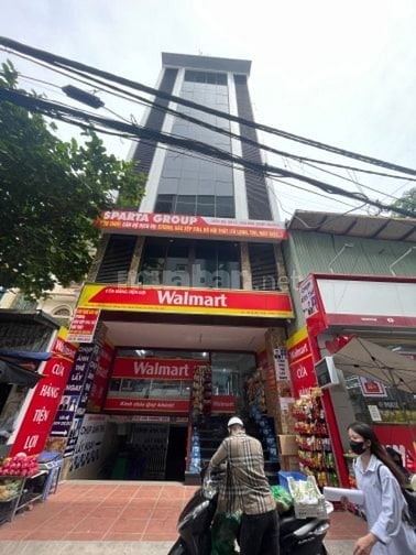 Bán toà VP 8T lô góc, bán hầm thông sàn, thang máy , ô tô tránh KD