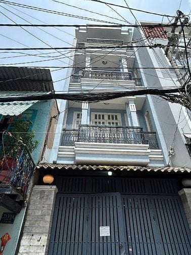 Cho thuê nhà hẻm 5m Khuôn Việt , Tân Phú ,  4 X 17 ,4 tầng , 16 triệu 