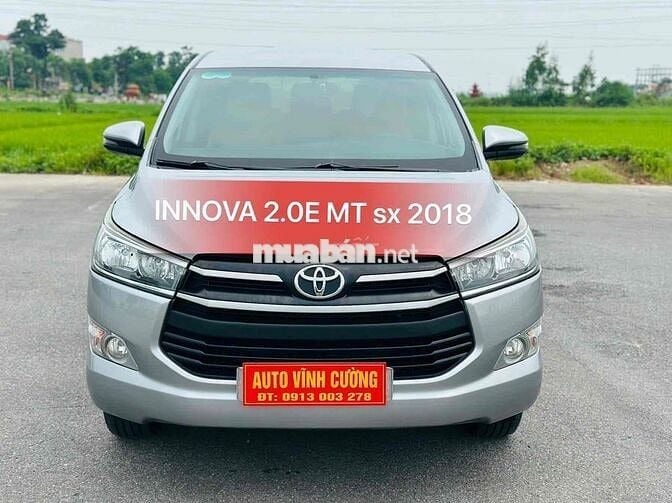 Toyota Innova 2.0E MT sx 2018