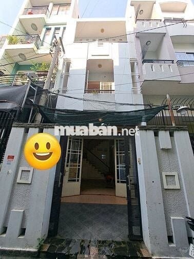 Cho thuê nhà phố hẻm đường Đặng Chất Quận 8, 2 lầu, 3PN, nhà trống