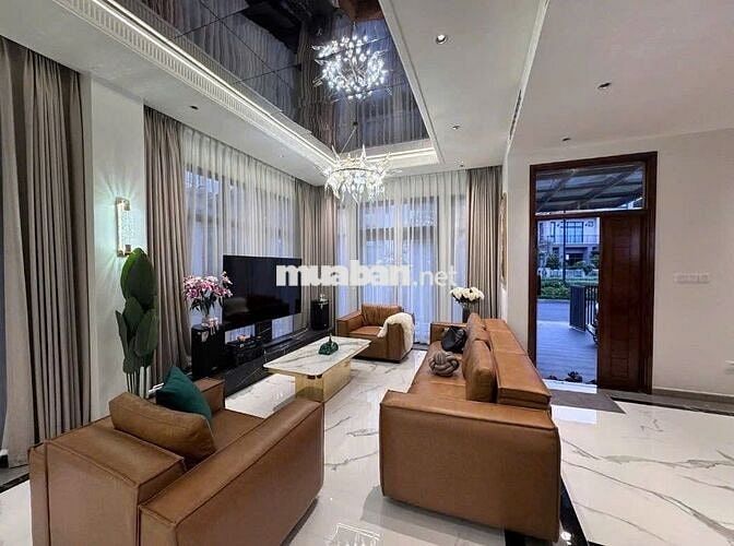 Cho thuê Biệt Thự Song Lập Zeitgest Nhà Bè 4PN 5WC cho thuê 55tr/th.