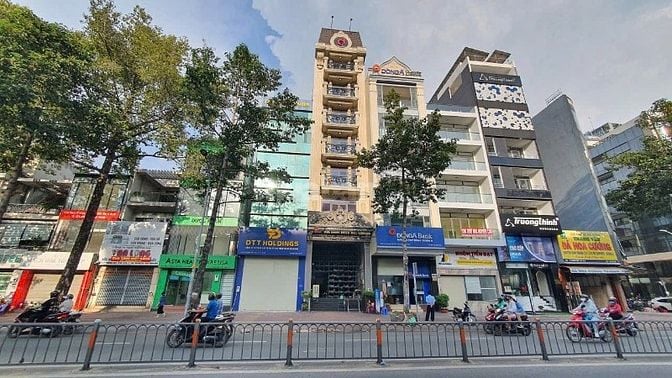 Tòa VP hầm + 8 tầng, đường Lý Thường Kiệt, Q. 10, DT: 20m x 16m 2900m2