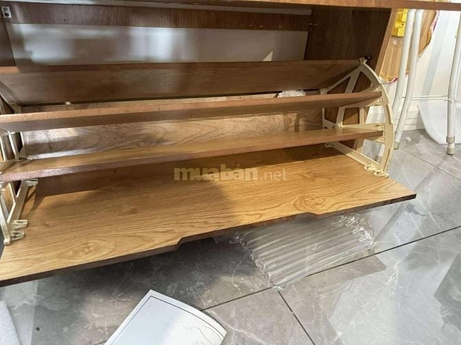 Kệ giày gỗ sang trọng 3 hộc tiện dụng 